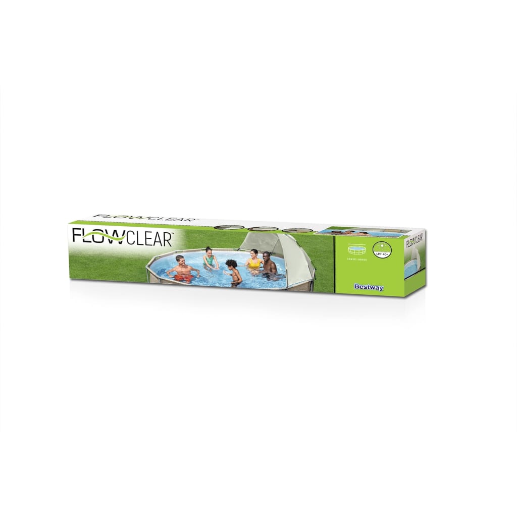 Bestway Stříška na nadzemní bazén bílá