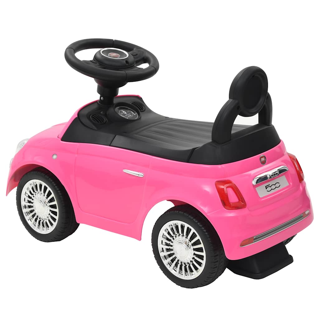 Dětské autíčko Fiat 500 růžové