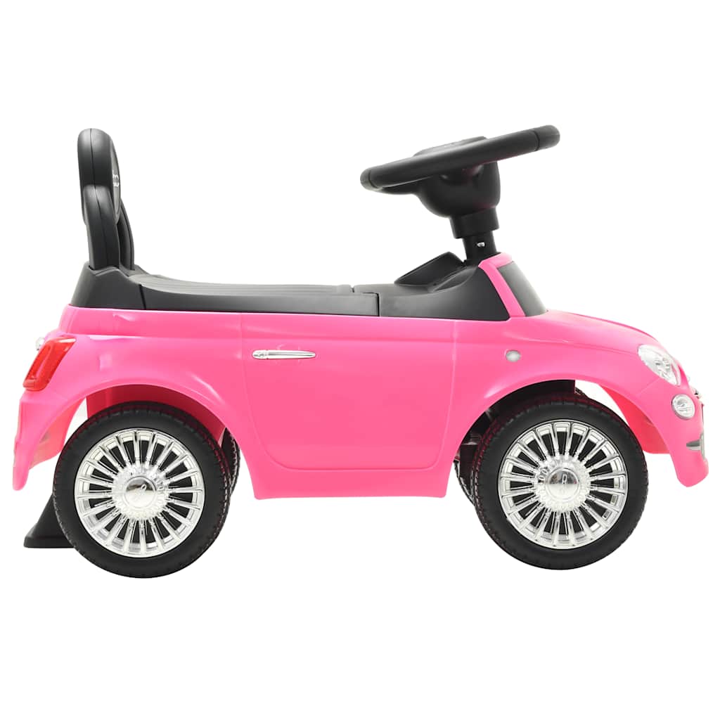 Dětské autíčko Fiat 500 růžové