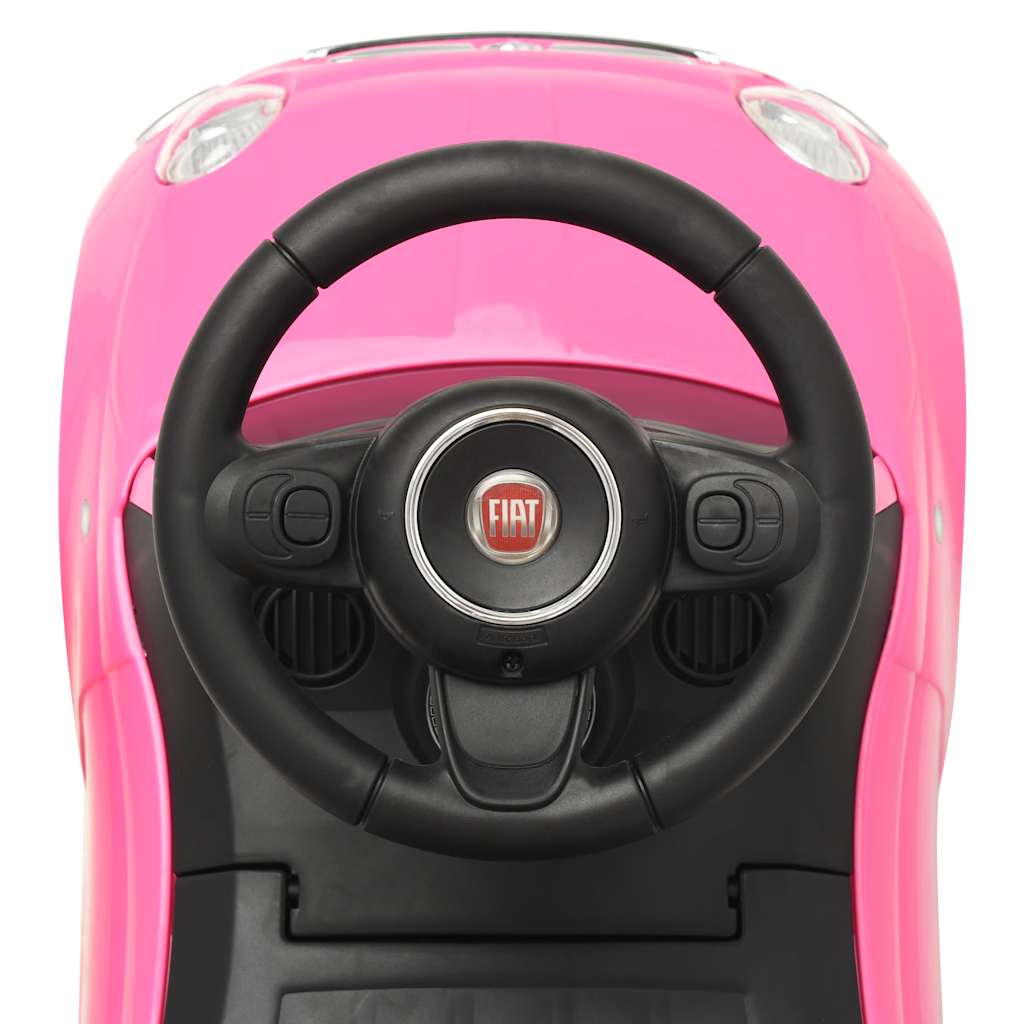 Dětské autíčko Fiat 500 růžové