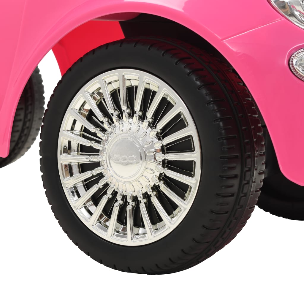 Dětské autíčko Fiat 500 růžové