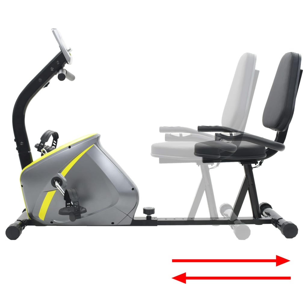 Magnetický horizontální rotoped s měřičem pulsu
