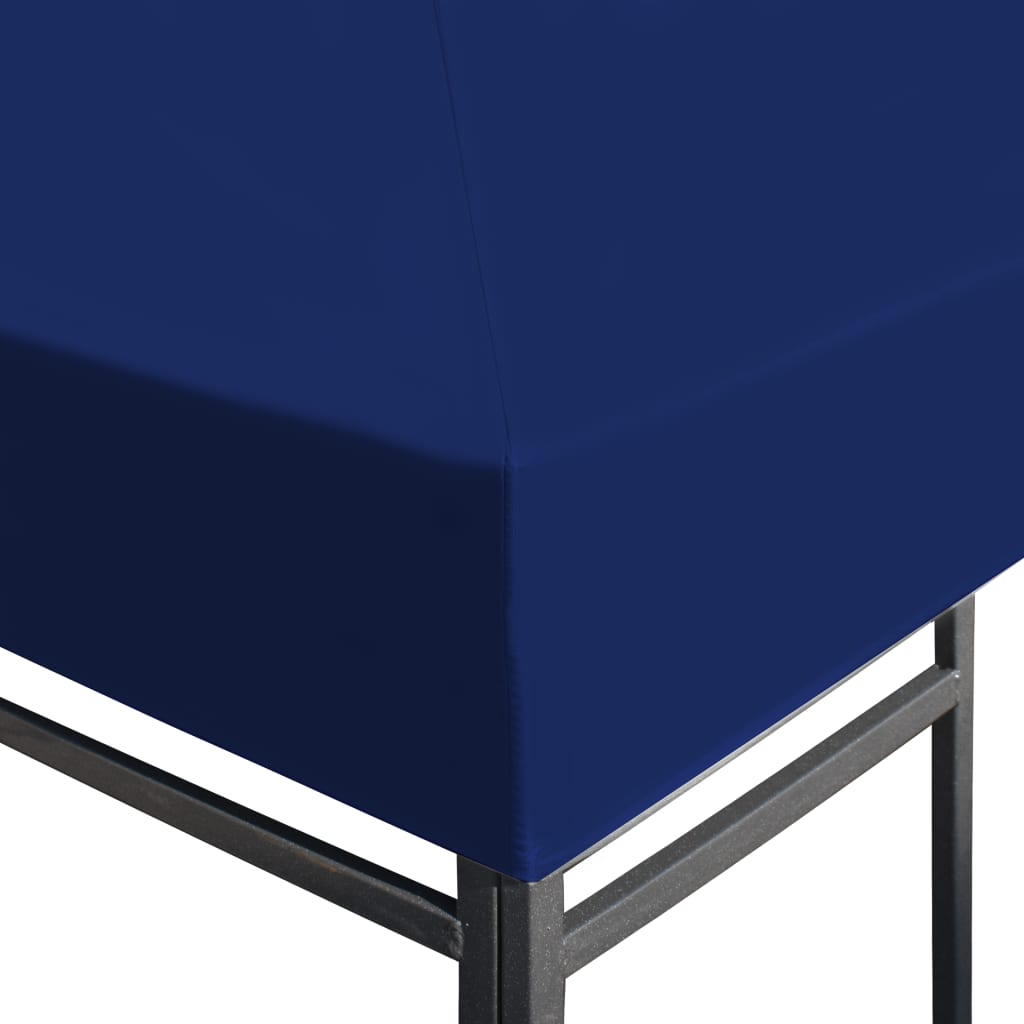 Náhradní střecha na altán 310 g/m² 3 x 3 m modrá