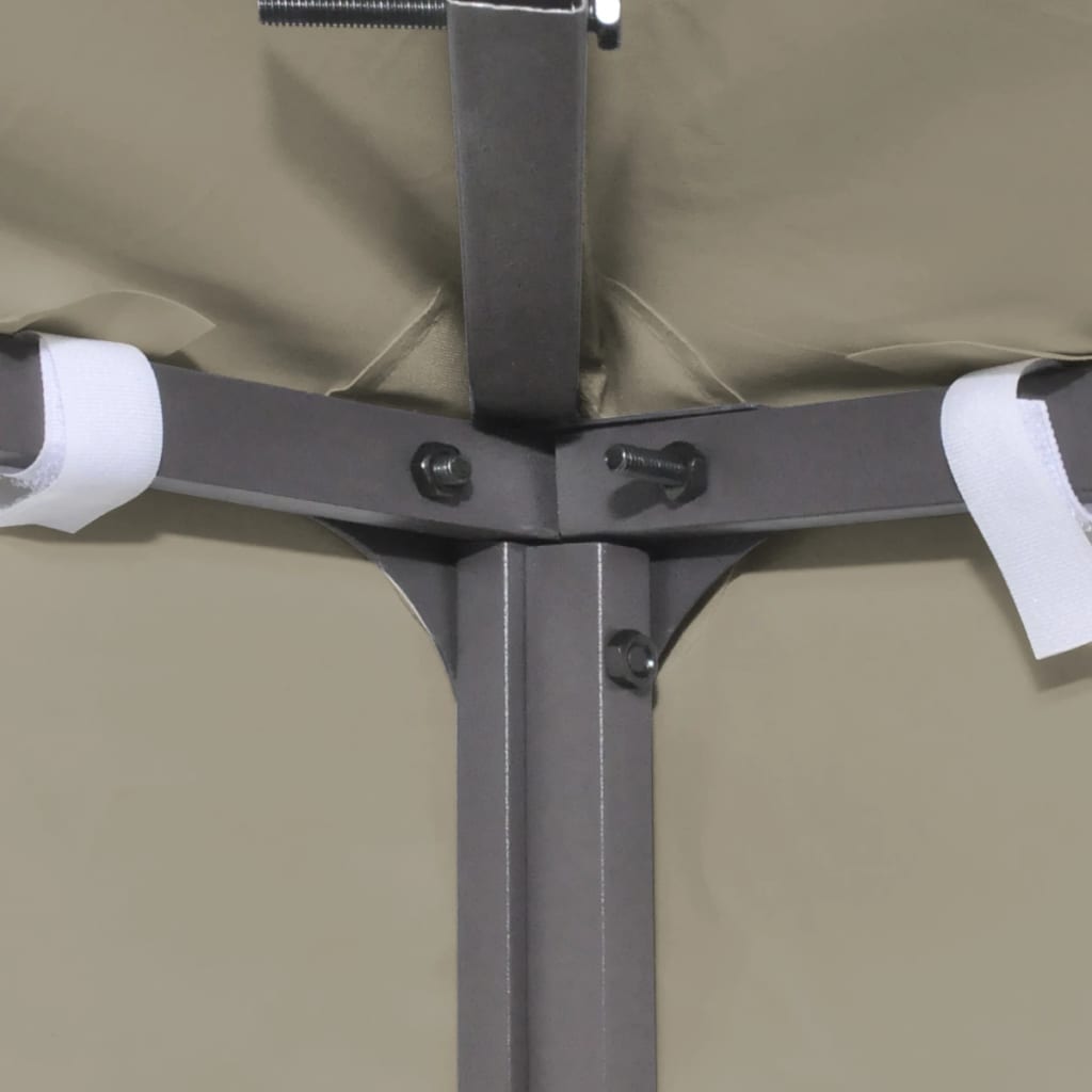 Náhradní střecha na altán 310 g/m² 4 x 3 m béžová