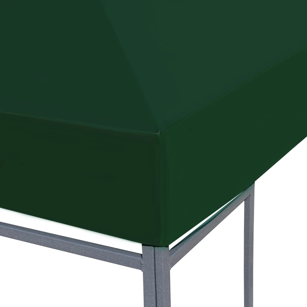 Náhradní střecha na altán 310 g/m² 4 x 3 m zelená