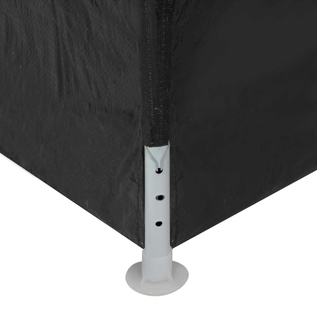 Party stan 3 x 12 m antracitový
