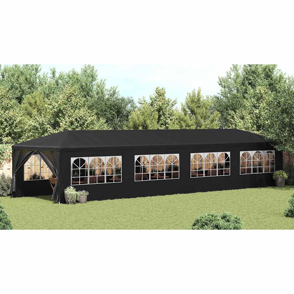 Party stan 3 x 12 m antracitový
