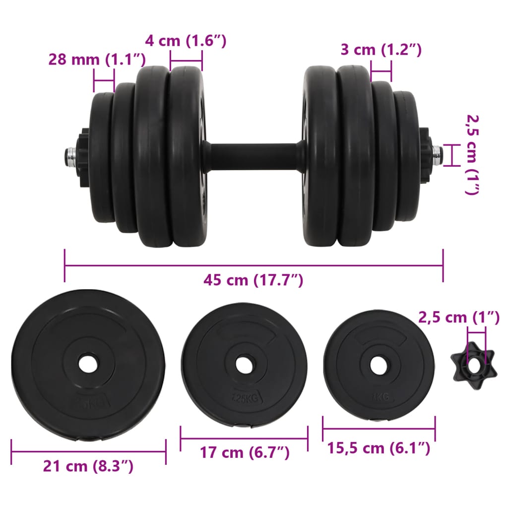1 x činka 15 kg