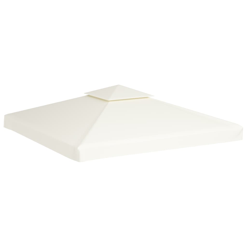 Náhradní střecha na altán 310g/m² krémově bílá 3 x 3 m