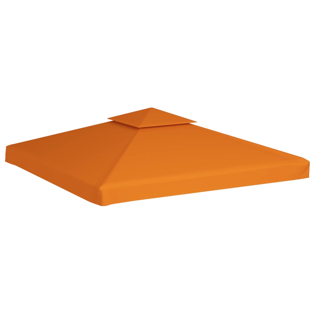 Nepromokavá náhradní střecha na altán 310g/m² oranžová 3x3 m