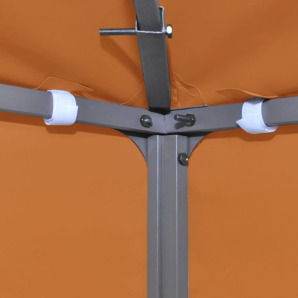 Nepromokavá náhradní střecha na altán 310g/m² oranžová 3x3 m