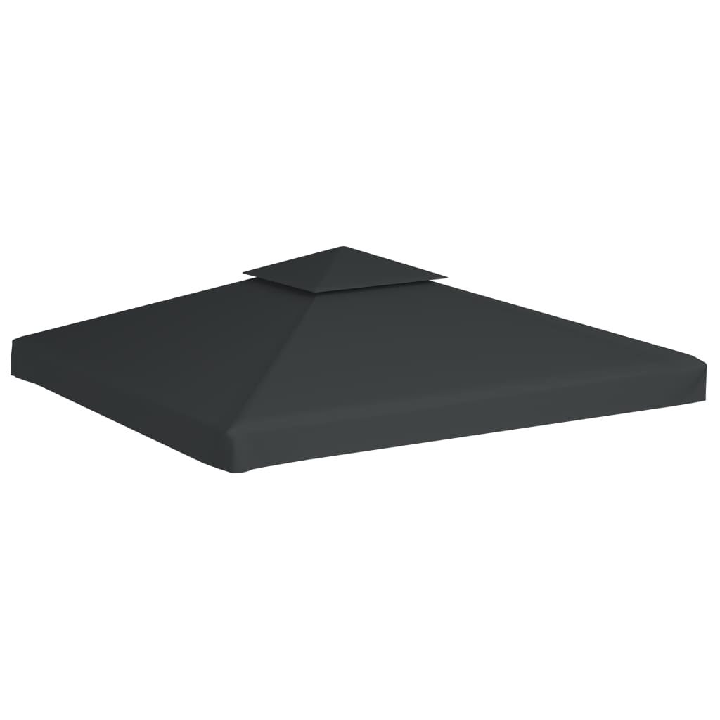Nepromokavá náhradní střecha na altán 310g/m² tmavě šedá 3x3m