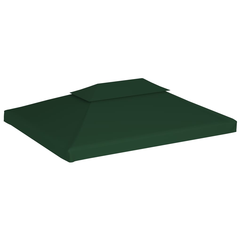 Náhradní střecha na altán 310 g/m² zelená 3 x 4 m