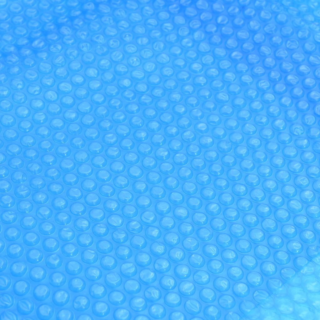 Kulatá modrá bazénová plachta z polyetylenu 488 cm