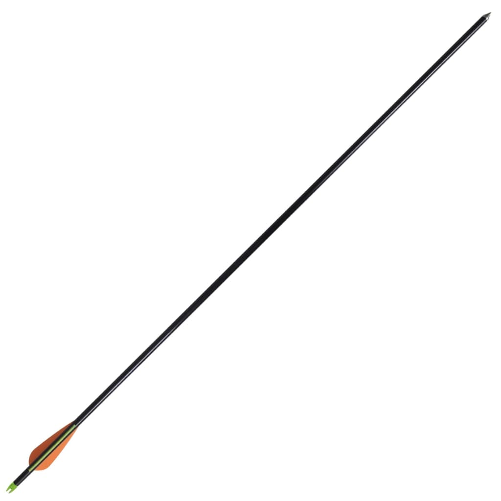 Standardní šípy ke kladkovému luku 30" 0,8 cm sklolaminát 12 ks