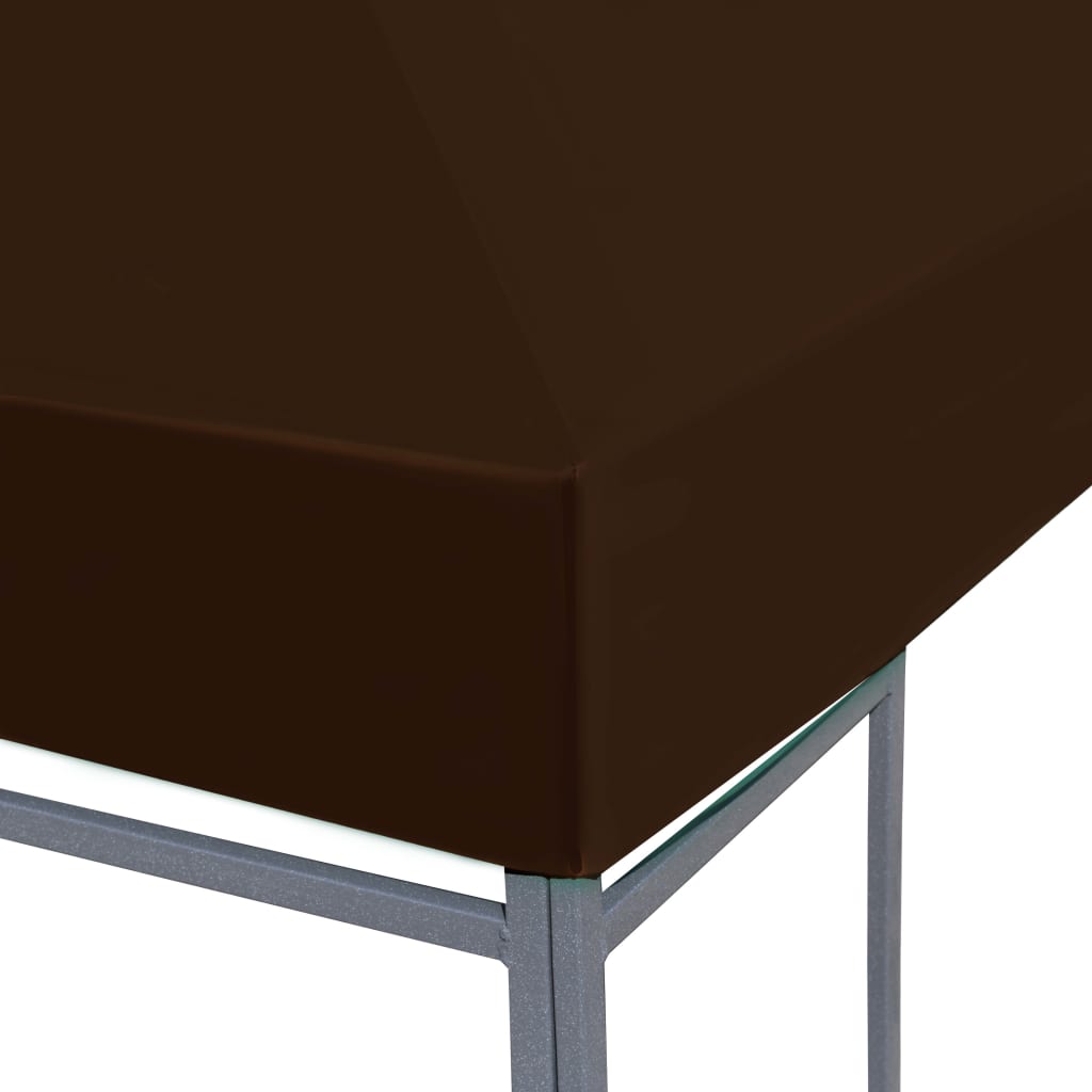 Střecha na altán 310 g/m² 3 x 4 m hnědá