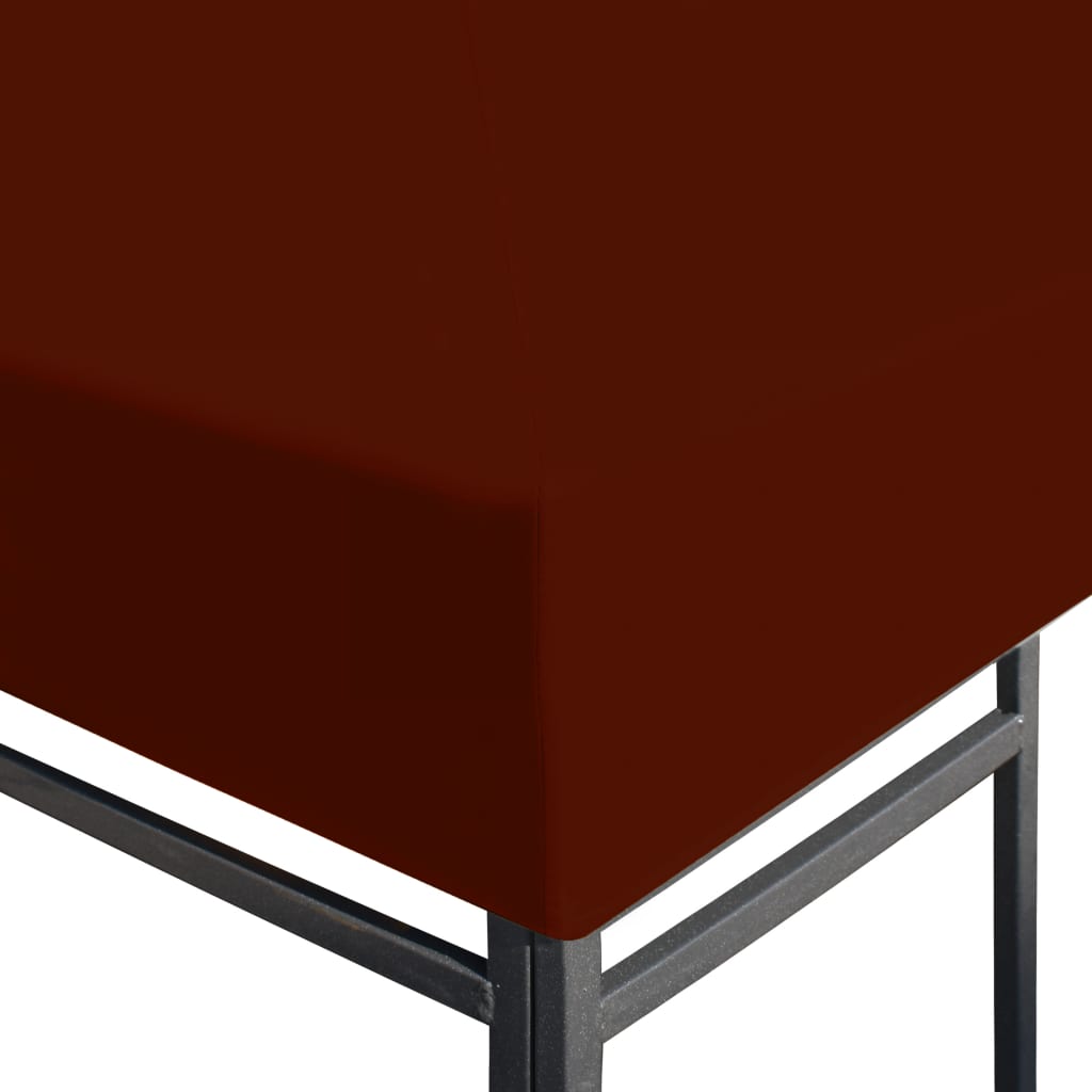 Střecha na altán 310 g/m² 3 x 4 m cihlová
