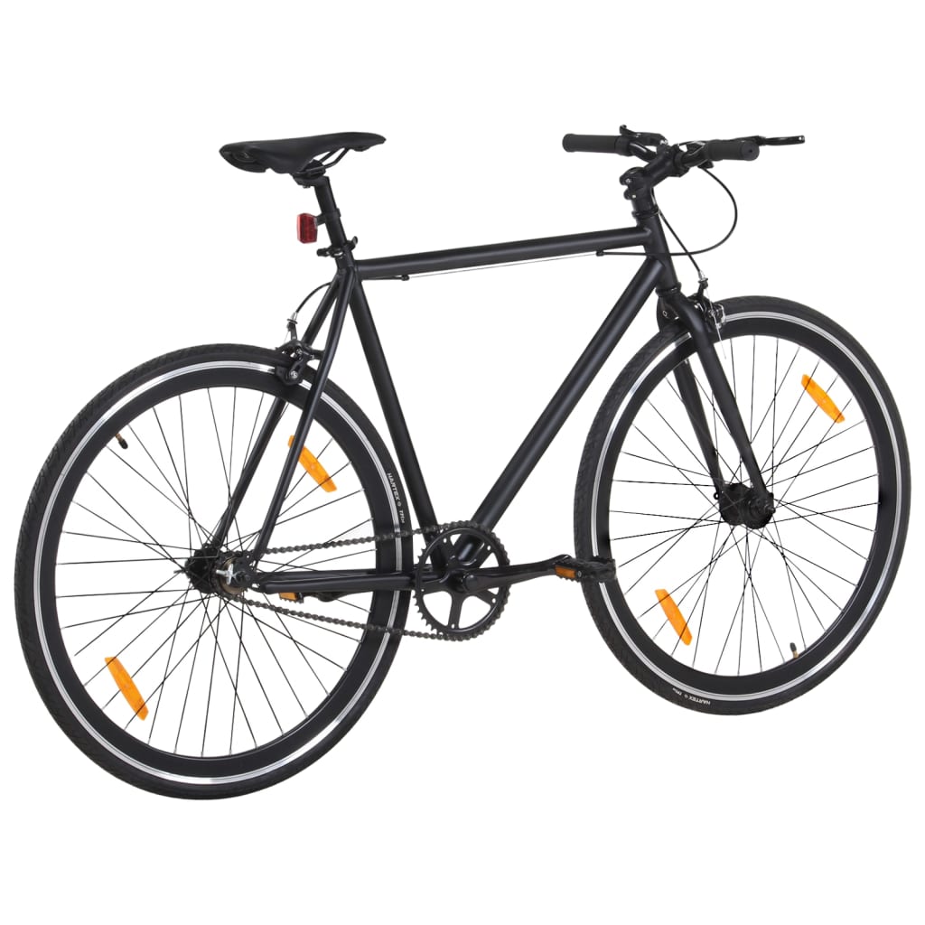 Kolo s pevným převodem černé 700c 55 cm