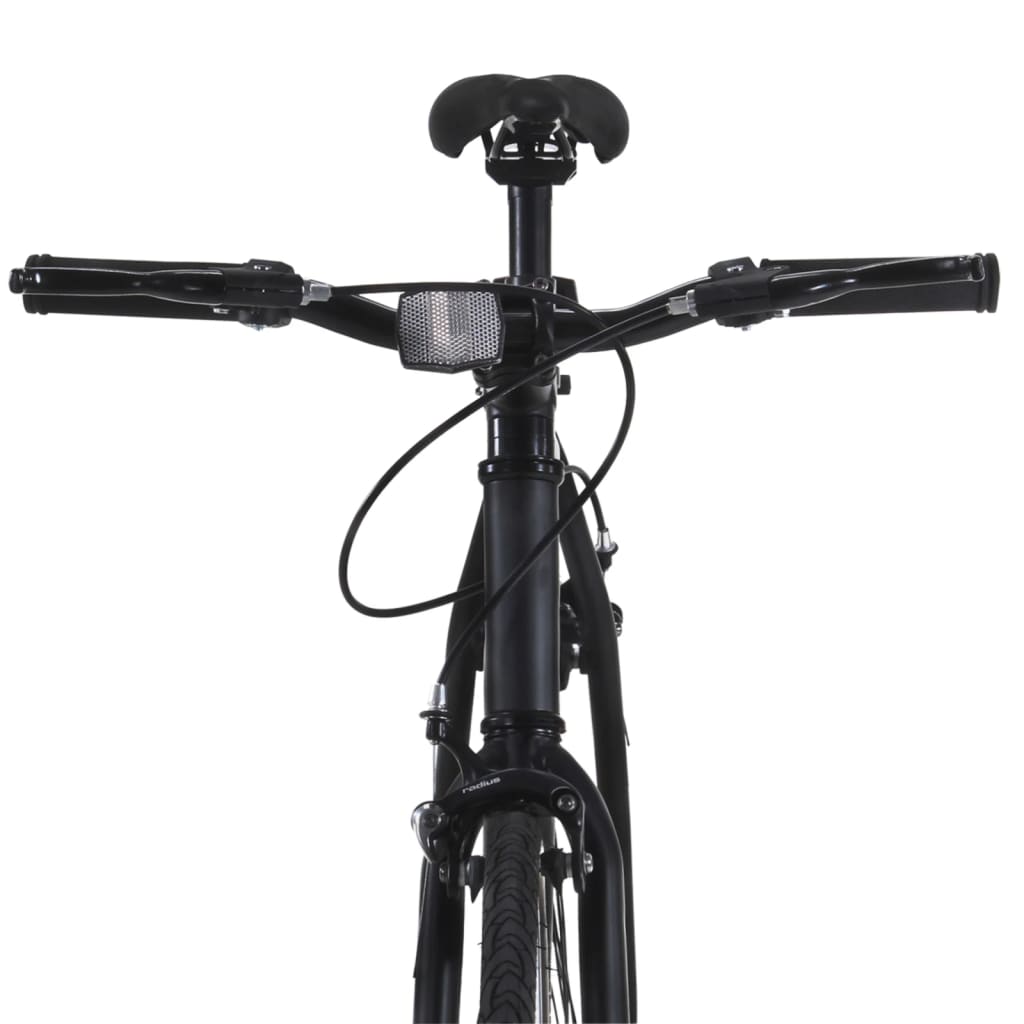 Kolo s pevným převodem černé 700c 55 cm