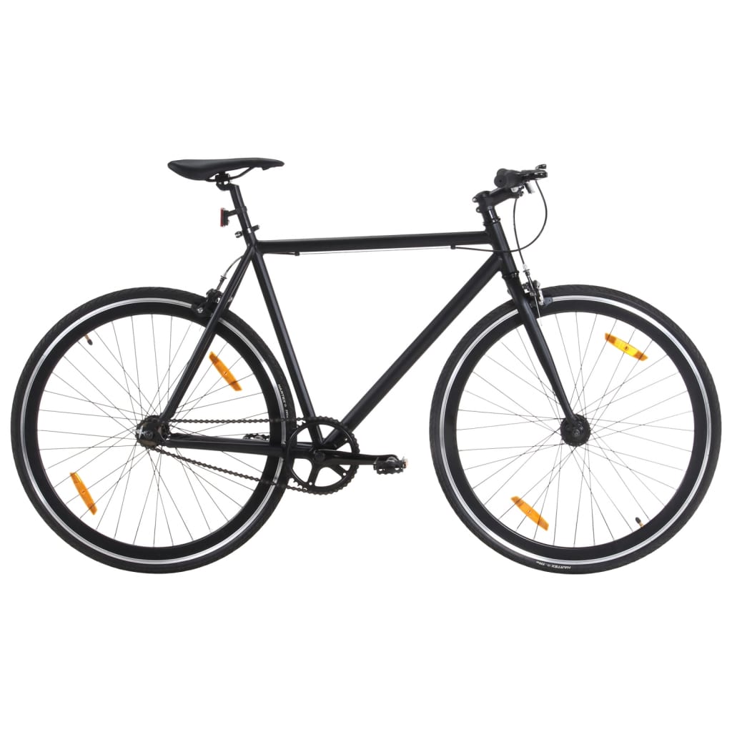 Kolo s pevným převodem černé 700c 59 cm