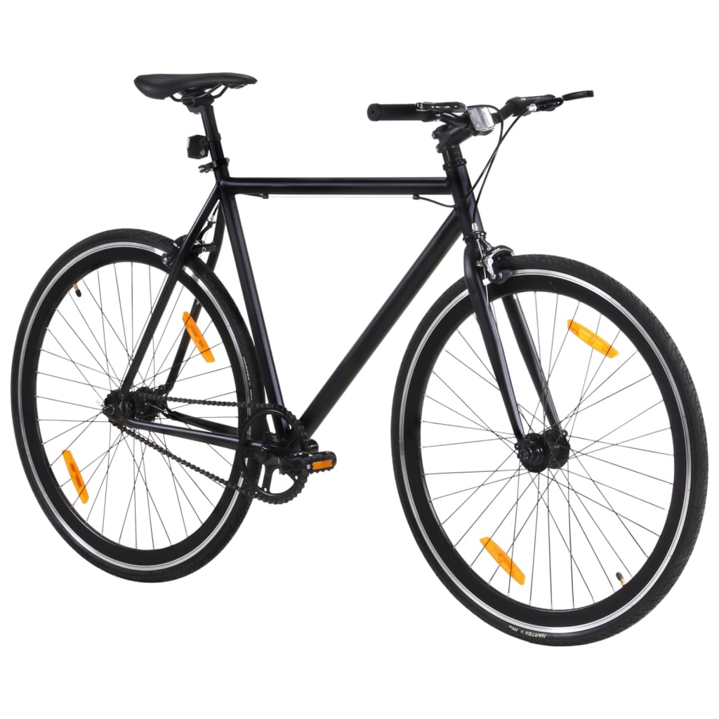 Kolo s pevným převodem černé 700c 59 cm