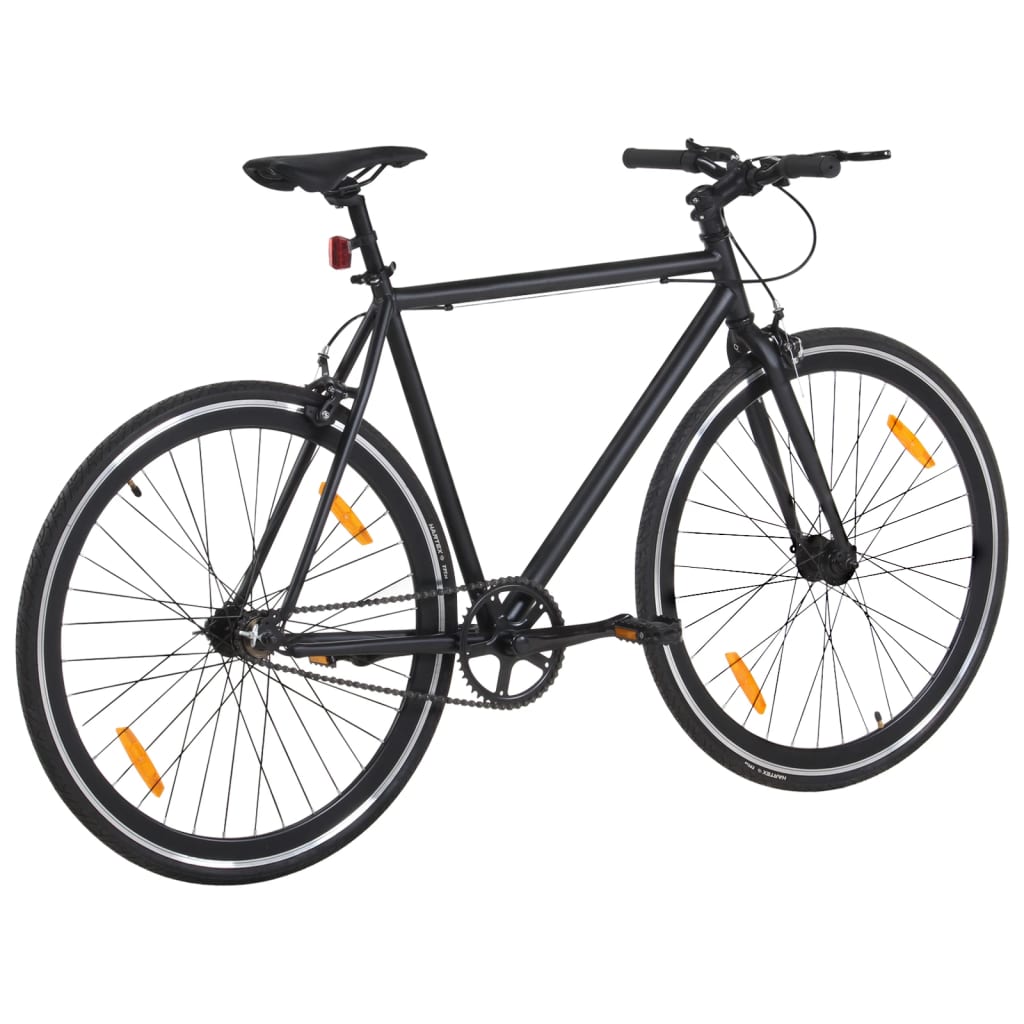 Kolo s pevným převodem černé 700c 59 cm