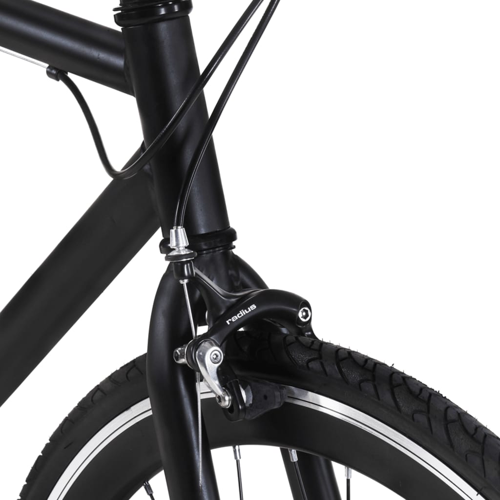 Kolo s pevným převodem černé 700c 59 cm