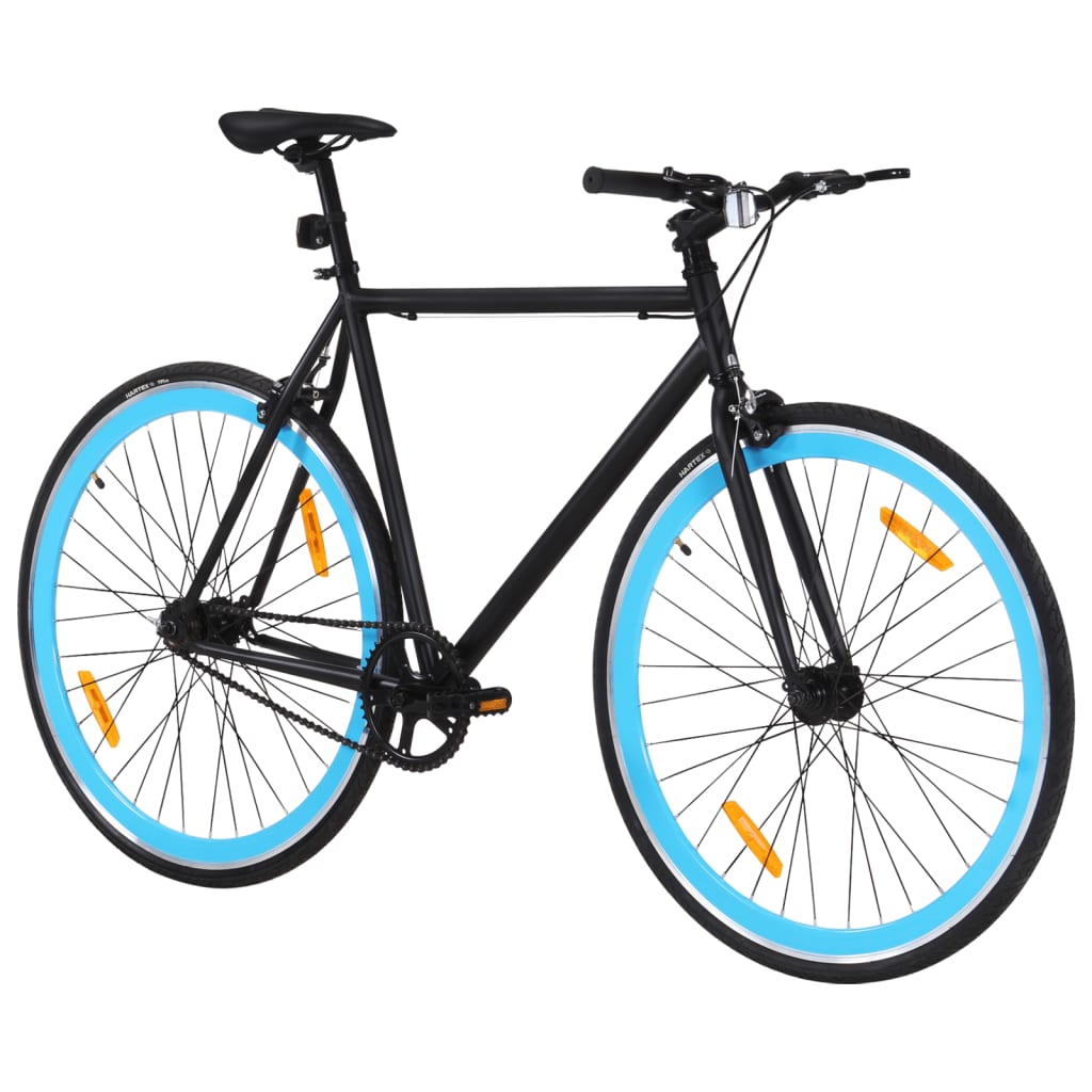 Kolo s pevným převodem černé a modré 700c 51 cm