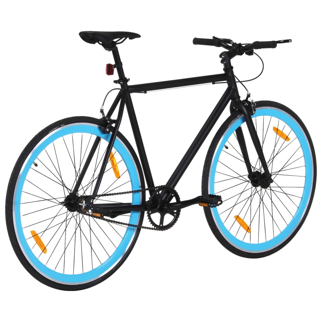Kolo s pevným převodem černé a modré 700c 51 cm