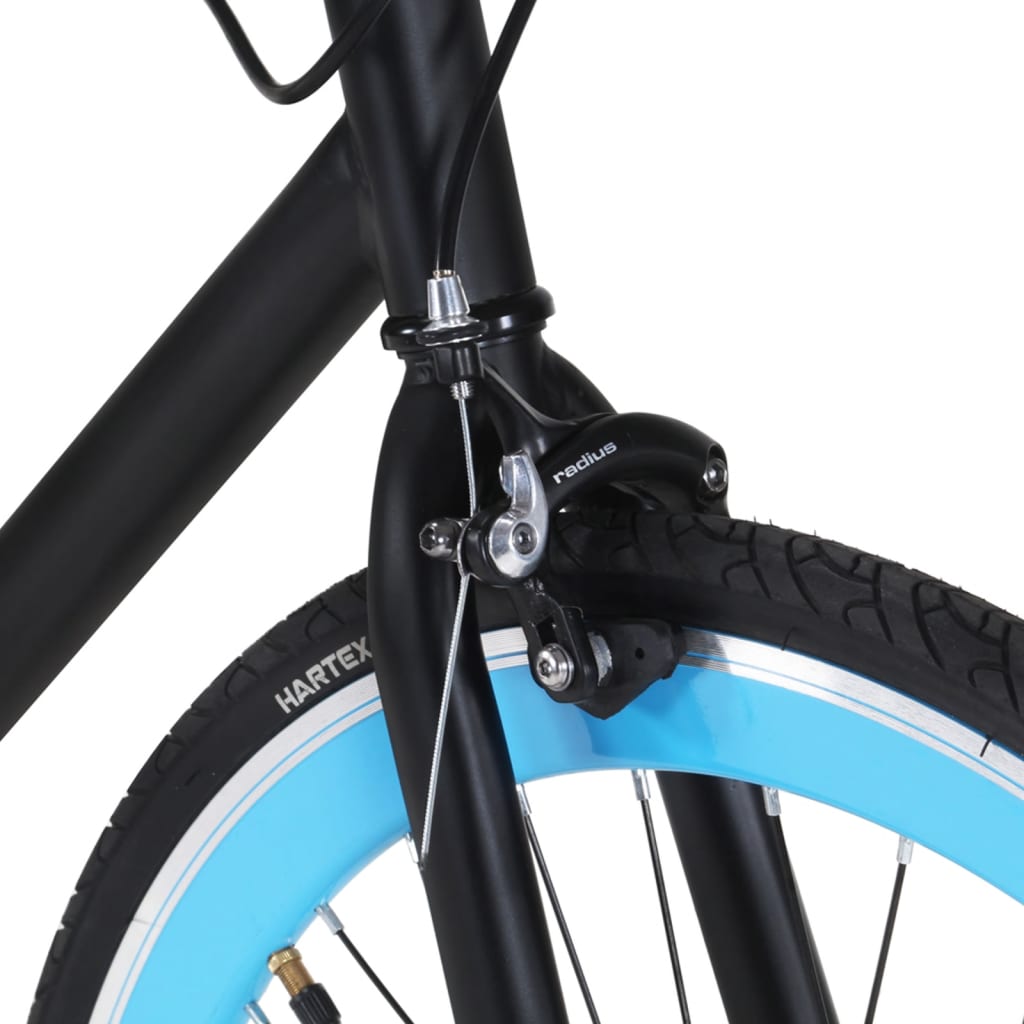 Kolo s pevným převodem černé a modré 700c 51 cm