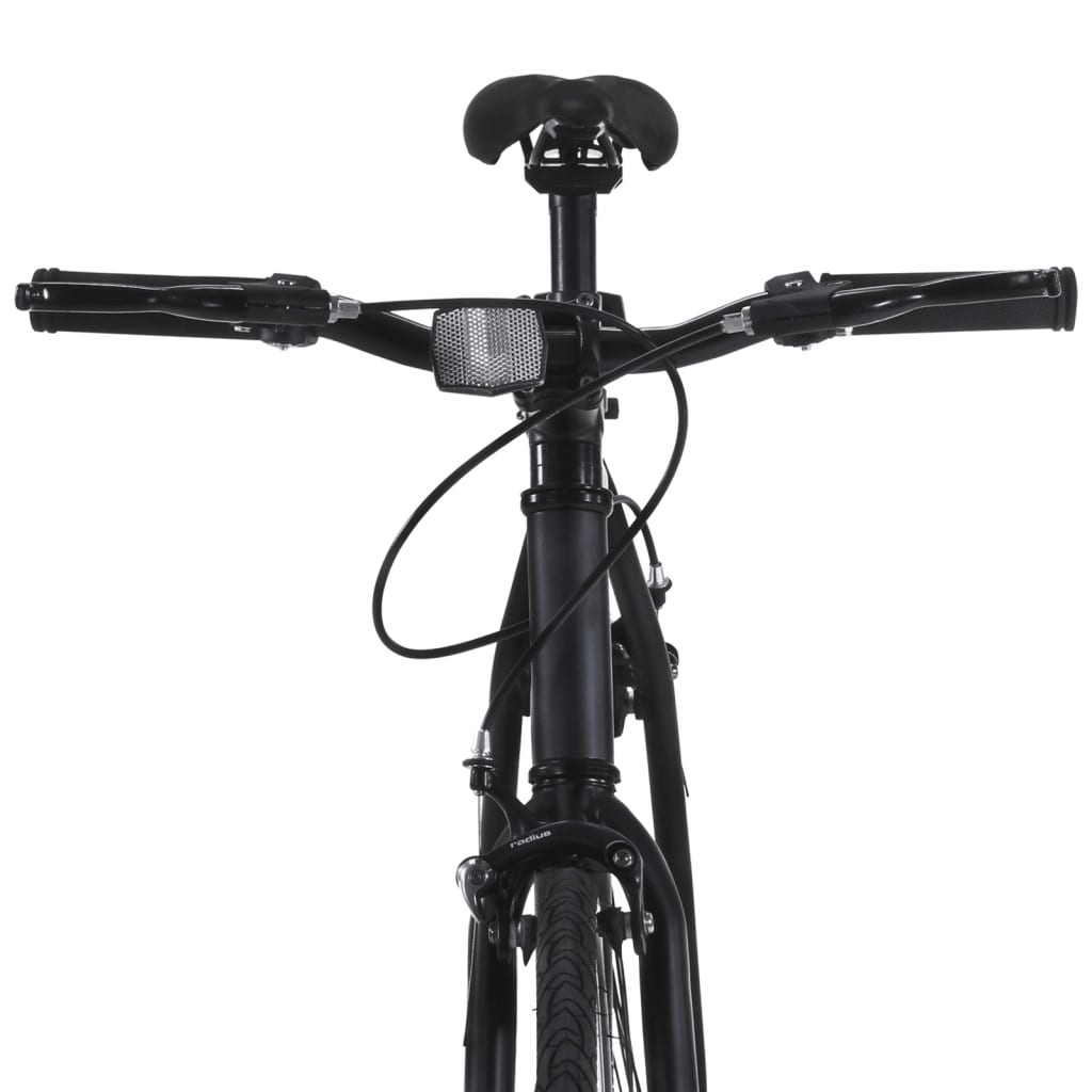 Kolo s pevným převodem černé a modré 700c 59 cm