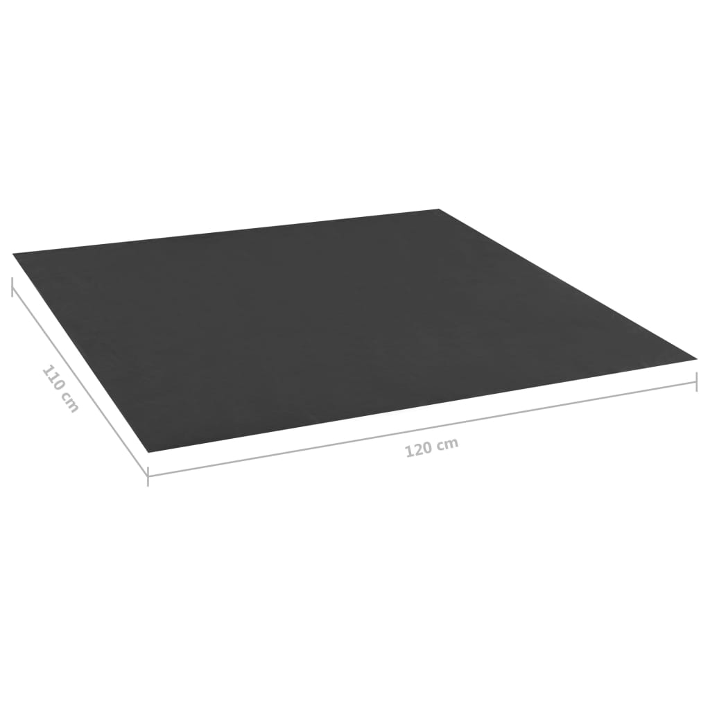 Podložka pod pískoviště černá 120 x 110 cm