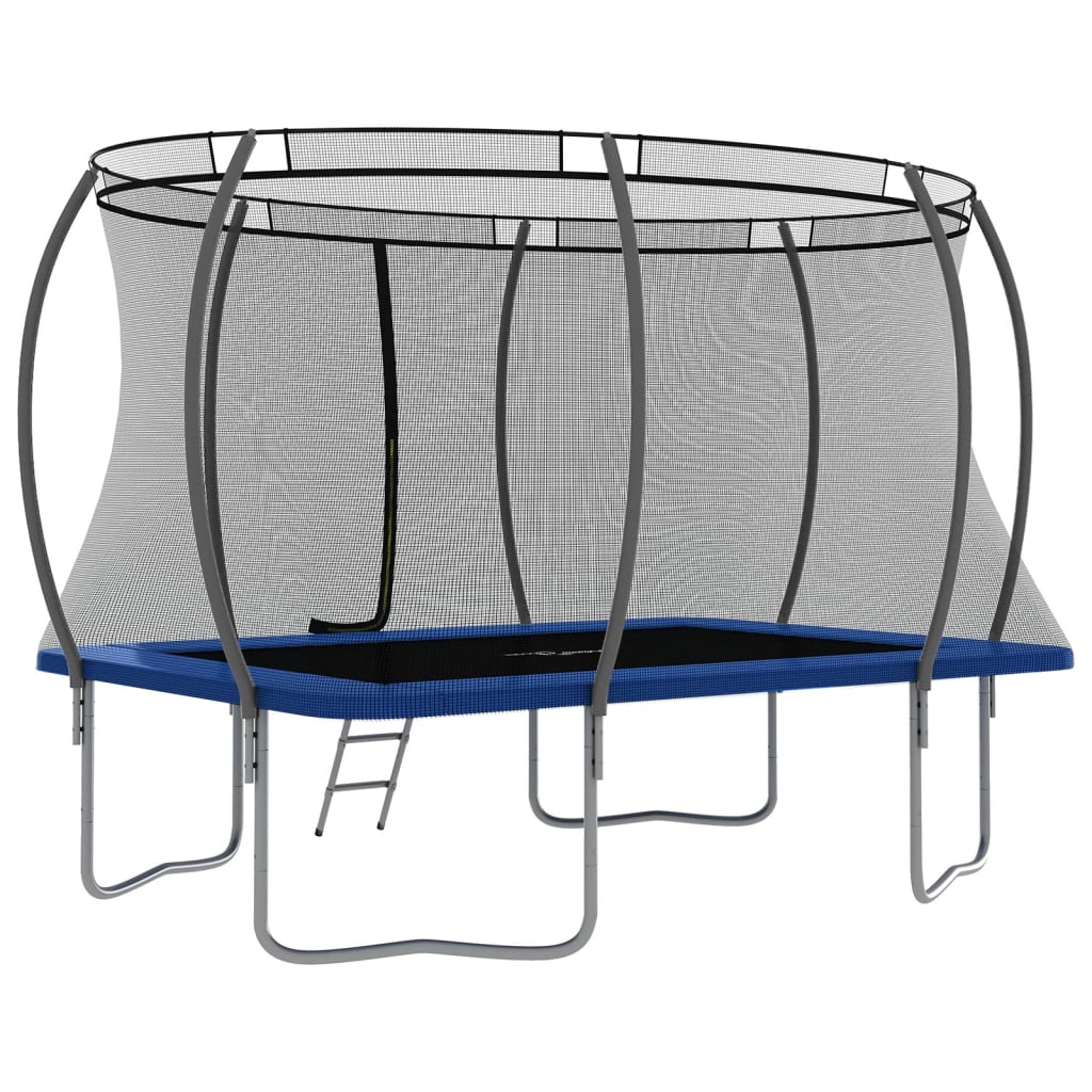 Trampolína s příslušenstvím obdélníková 335x244x90 cm 150 kg