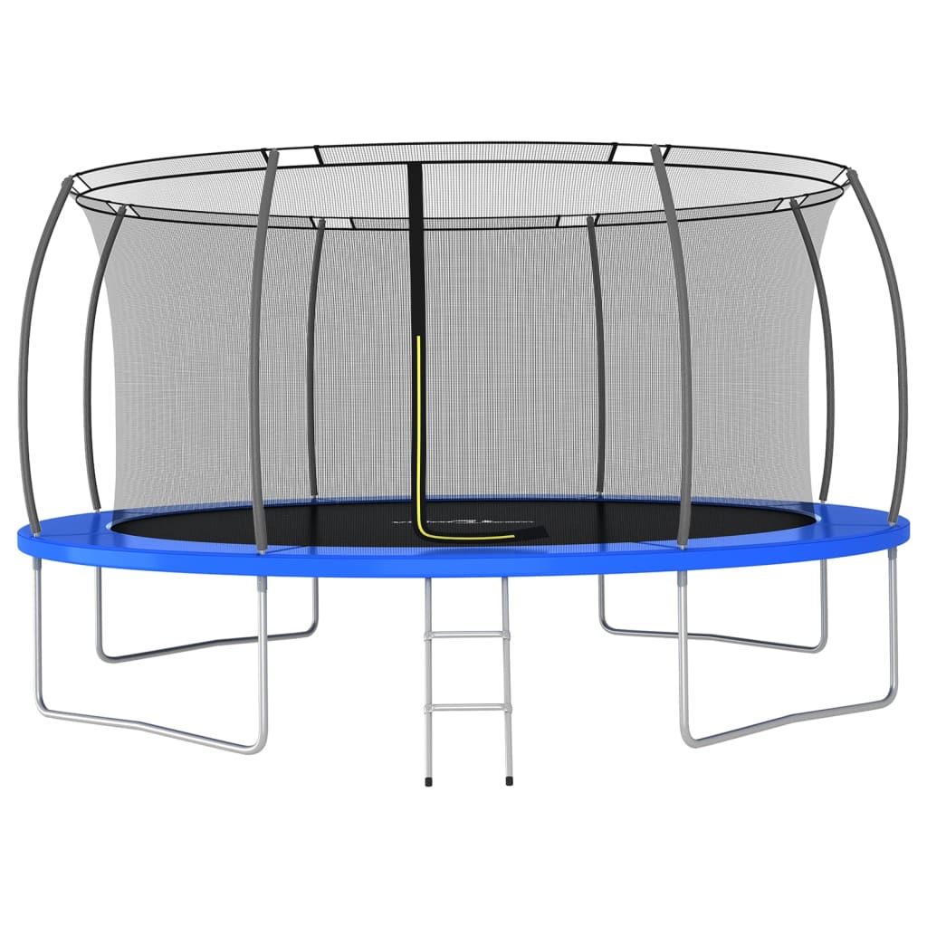 Trampolína s příslušenstvím kulatá 460x80 cm 150 kg