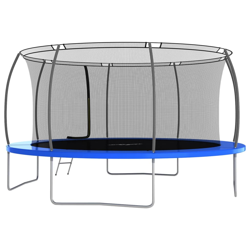 Trampolína s příslušenstvím kulatá 460x80 cm 150 kg