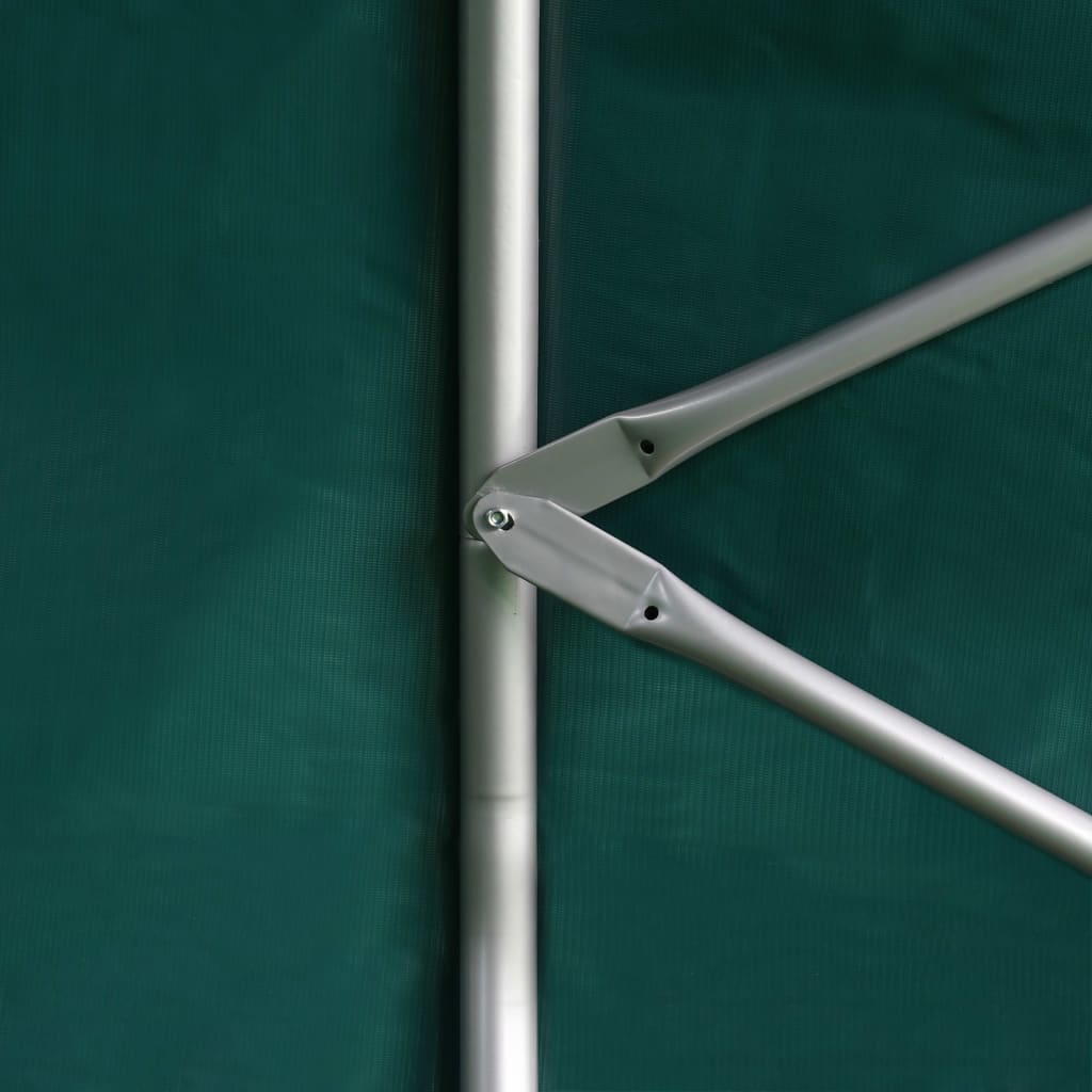 Přístřešek pro zvířata PVC 3,7 x 3,7 m zelený