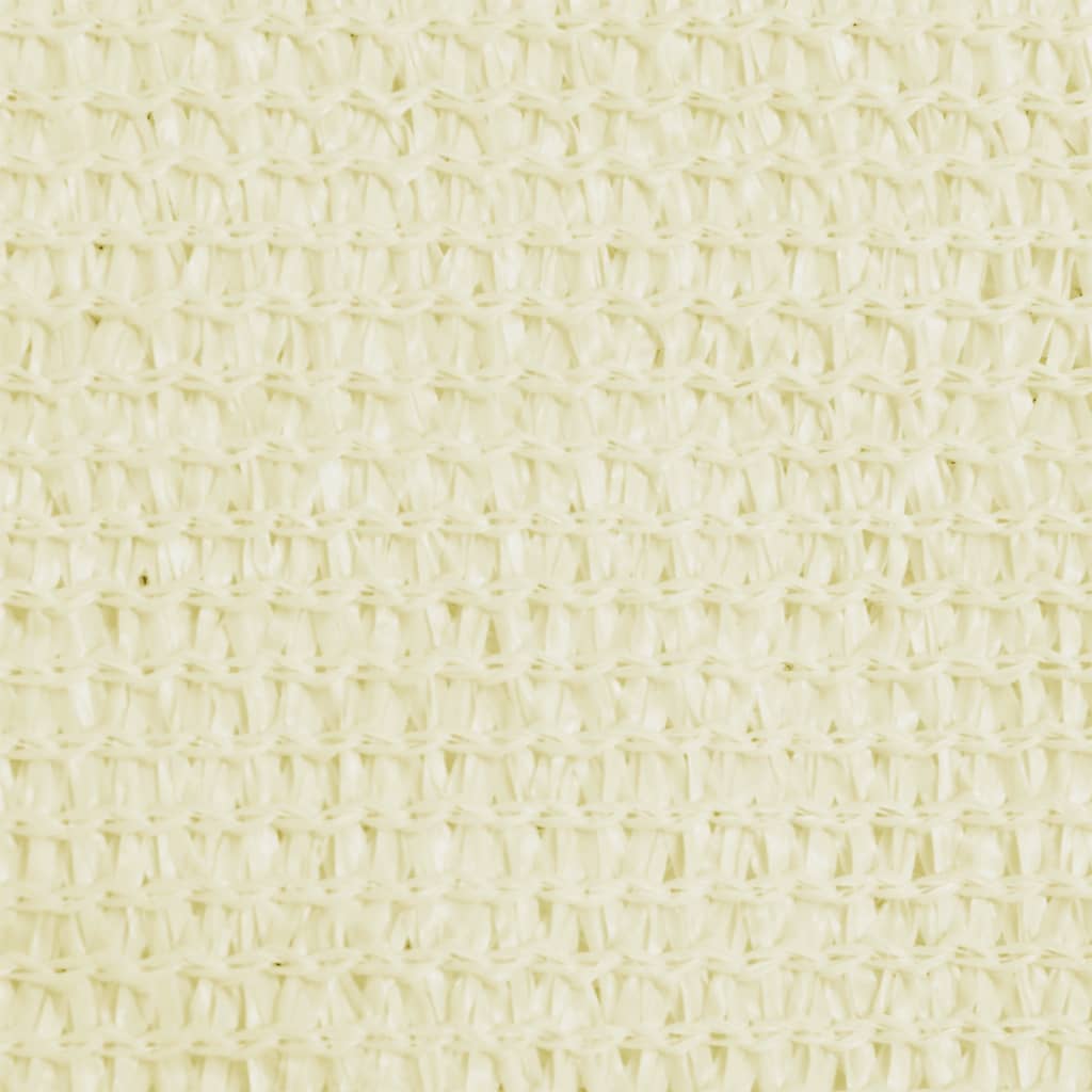 Plachta proti slunci 160 g/m² krémová 2 x 2,5 m HDPE