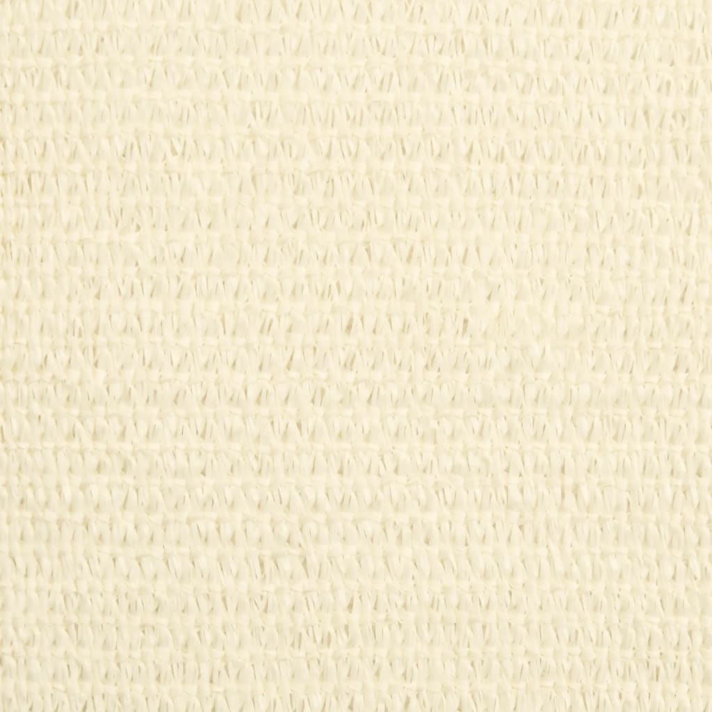 Stínící plachta 160 g/m² krémová 5 x 5 x 6 m HDPE