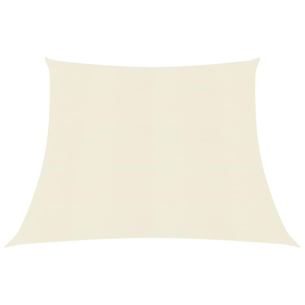 Stínící plachta 160 g/m² krémová 3/4 x 2 m HDPE