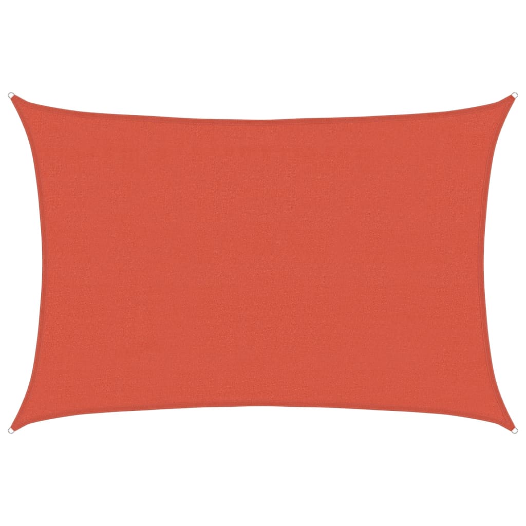Stínící plachta 160 g/m² cihlová 4 x 5 m HDPE
