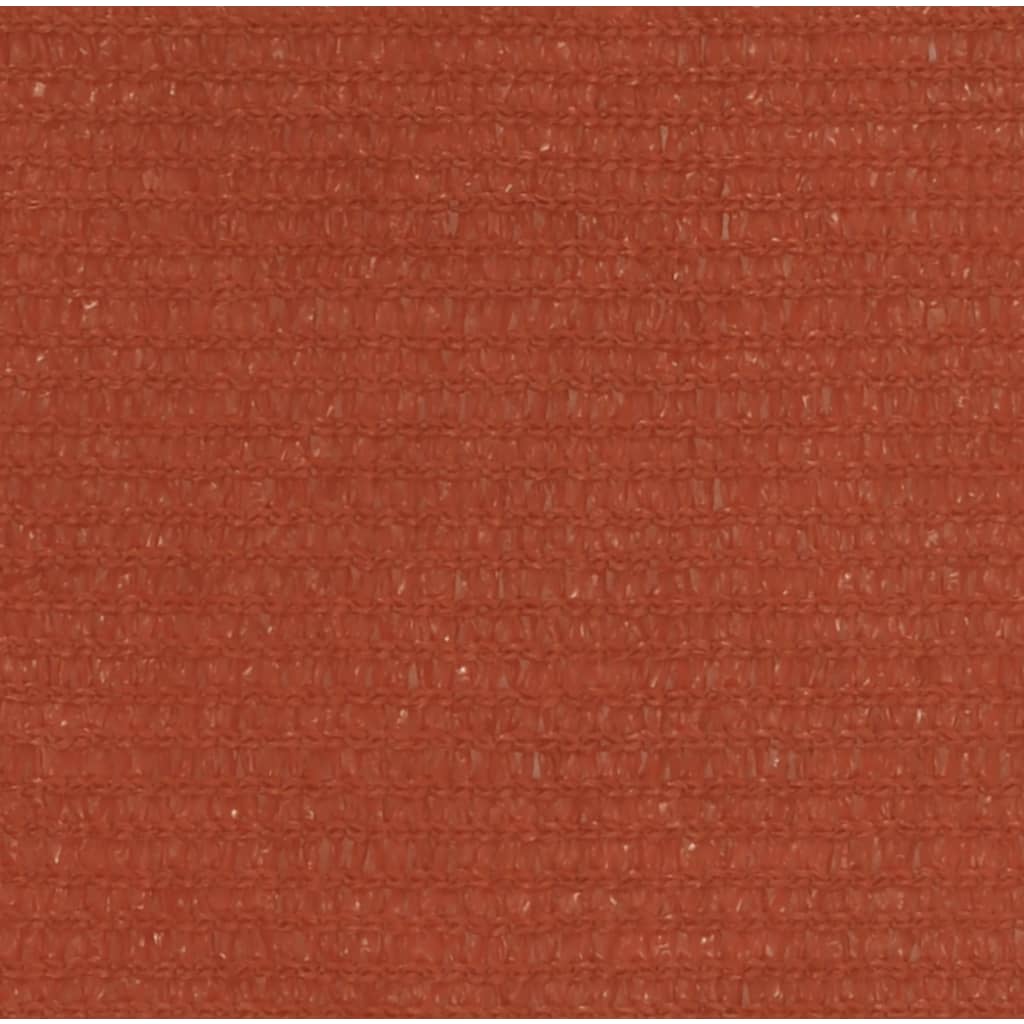 Stínící plachta 160 g/m² cihlová 4 x 5 m HDPE
