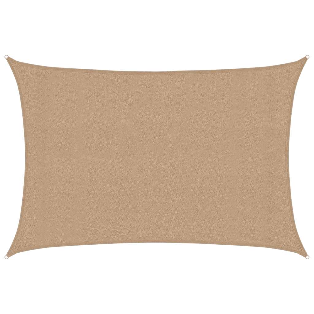 Stínící plachta 160 g/m² taupe 3 x 4,5 m HDPE