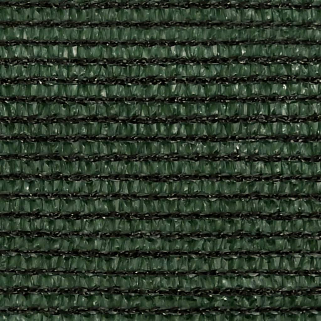 Plachta proti slunci 160 g/m² tmavě zelená 2,5 x 4 m HDPE