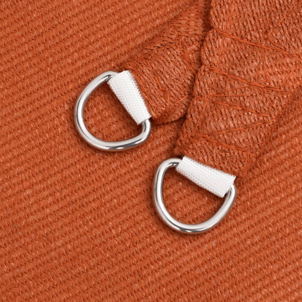 Stínící plachta 160 g/m² oranžová 3,5 x 4,5 m HDPE