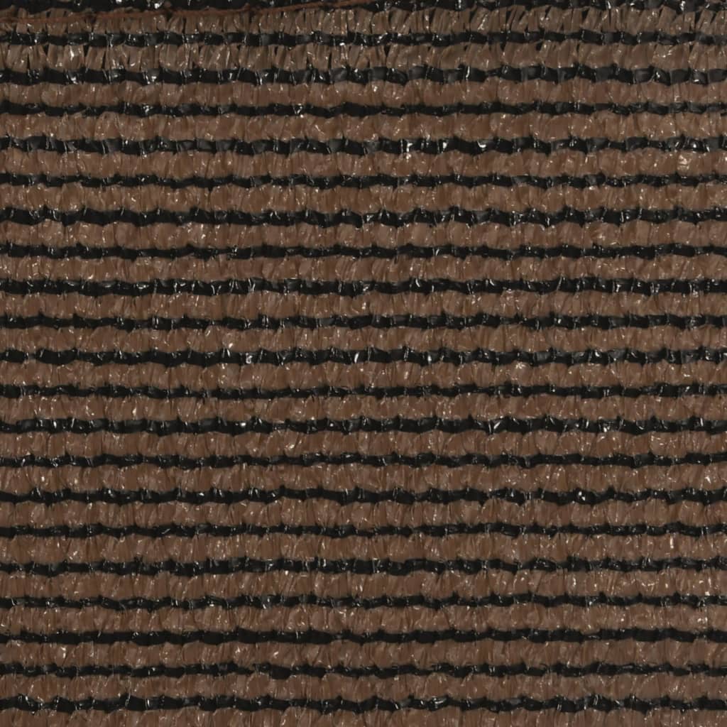 Stínící plachta 160 g/m² hnědá 2,5 x 3 m HDPE