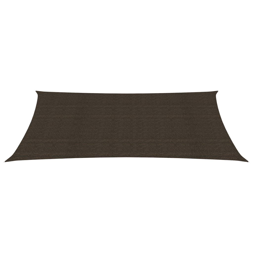 Stínící plachta 160 g/m² hnědá 3 x 5 m HDPE