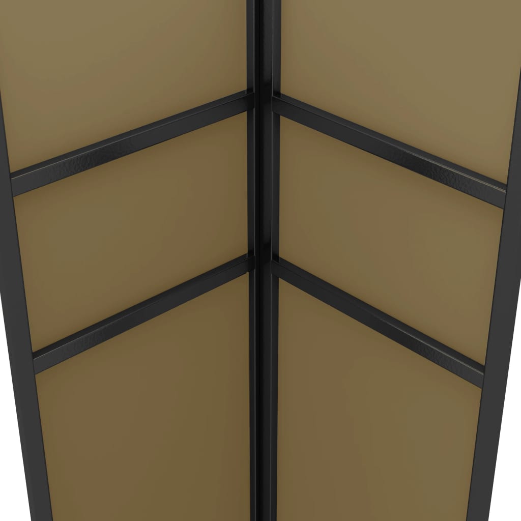 Altán s dvojitou střechou 3 x 3 x 2,7 m taupe 180 g/m²