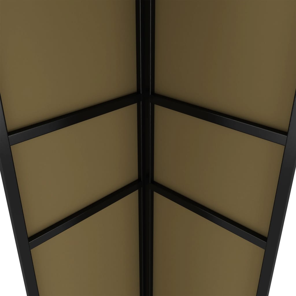 Altán s dvojitou střechou 3 x 6 m taupe 180 g/m²