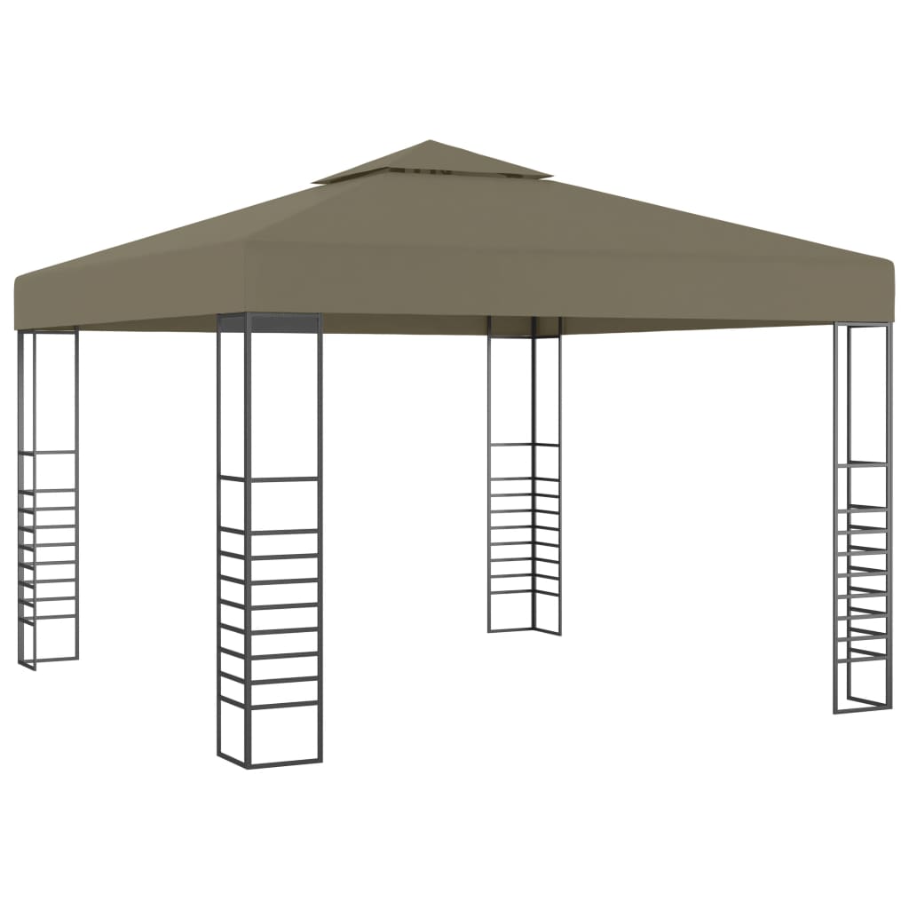 Zahradní altán 3 x 3 m taupe 180 g/m²