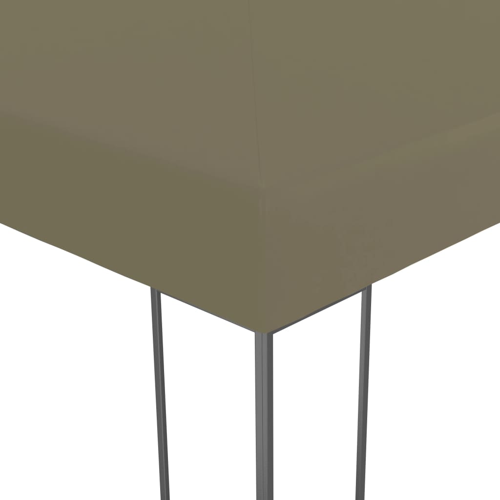 Zahradní altán 3 x 3 m taupe 180 g/m²
